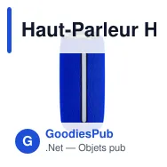 Haut-Parleur Hochok - Miniature 1