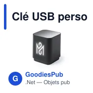 Clé USB personnalisable avec logo pour entreprises - Miniature 1