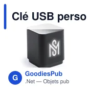 Clé USB personnalisable avec logo pour entreprises - Miniature 2