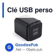 Clé USB personnalisable avec logo pour entreprises - Miniature 3