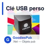 Clé USB personnalisable avec logo pour entreprises - Miniature 4