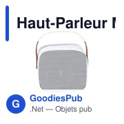Haut-Parleur Matjoy - Miniature 1
