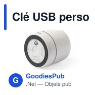 Clé USB personnalisable avec logo pour entreprises - Miniature 4