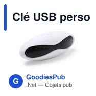Clé USB personnalisable avec logo pour entreprises - Miniature 4