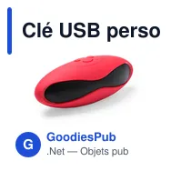 Clé USB personnalisable avec logo pour entreprises - Miniature 7