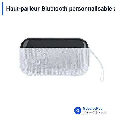 Haut-parleur Bluetooth personnalisable avec logo - Nusbon RCS