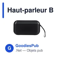 Haut-parleur Bluetooth personnalisable avec logo - Nusbon RCS - Miniature 7