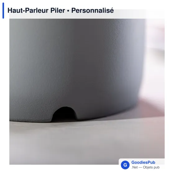 Haut-Parleur personnalisable Piler avec logo - Enceinte Bluetooth - Image 2