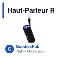 Haut-Parleur Roby personnalisable avec logo pour entreprises - Miniature 2