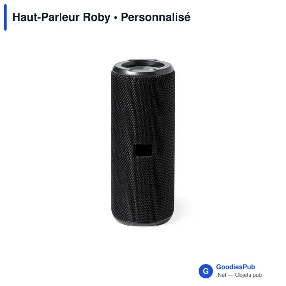 Haut-Parleur Roby personnalisable avec logo pour entreprises - Image 3