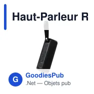 Haut-Parleur Roby personnalisable avec logo pour entreprises - Miniature 4