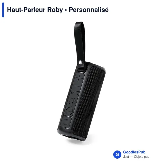 Haut-Parleur Roby personnalisable avec logo pour entreprises - Image 4