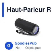 Haut-Parleur Roby personnalisable avec logo pour entreprises - Miniature 5