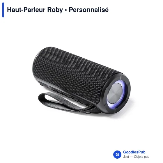 Haut-Parleur Roby personnalisable avec logo pour entreprises - Image 5