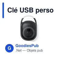 Clé USB personnalisable avec logo pour entreprises - Miniature 3