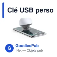 Clé USB personnalisable avec logo pour entreprises et événements - Miniature 4
