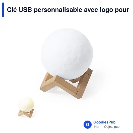 Clé USB personnalisable avec logo pour entreprises et événements