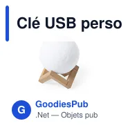 Clé USB personnalisable avec logo pour entreprises et événements - Miniature 2