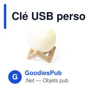 Clé USB personnalisable avec logo pour entreprises et événements - Miniature 3