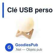 Clé USB personnalisable avec logo pour entreprises et événements - Miniature 4