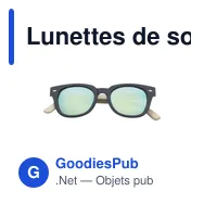 Lunettes de soleil personnalisables avec logo - Havana - Miniature 11
