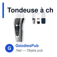 Tondeuse à cheveux personnalisable Philips lavable avec accessoires et logo - HC7650 - Miniature 1