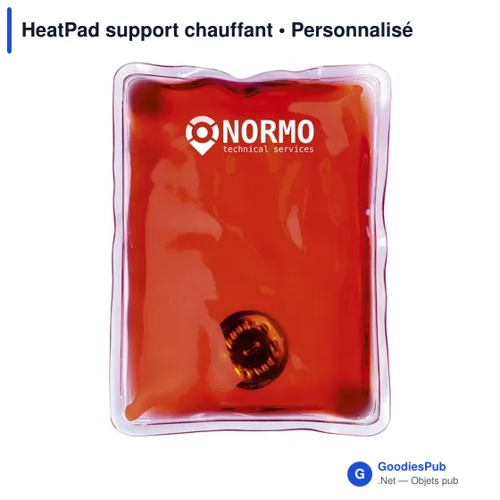 Support chauffant personnalisable HeatPad pour logo d'entreprise - Image 6