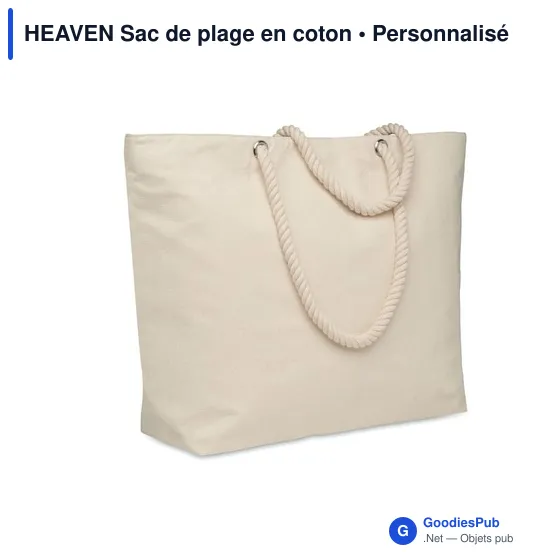 HEAVEN Sac de plage en coton - Image 1