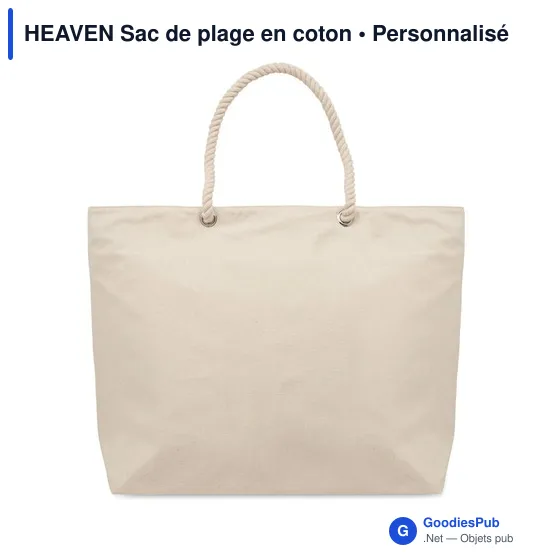 HEAVEN Sac de plage en coton - Image 2