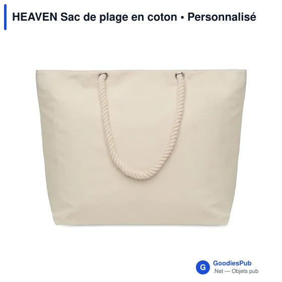 HEAVEN Sac de plage en coton - Image 3