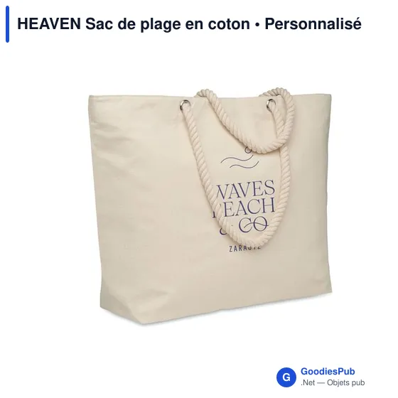 HEAVEN Sac de plage en coton - Image 4