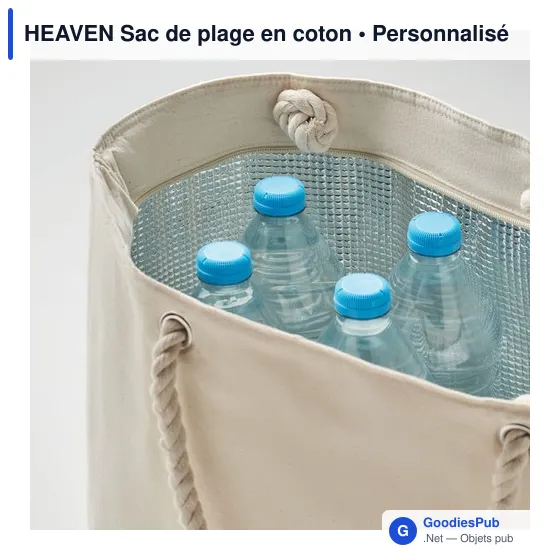 HEAVEN Sac de plage en coton - Image 5