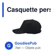 Casquette personnalisable HeavyCap avec logo - 100% coton - Miniature 11