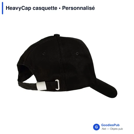Casquette personnalisable HeavyCap avec logo - 100% coton - Image 7
