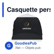 Casquette personnalisable HeavyCap avec logo - 100% coton - Miniature 8