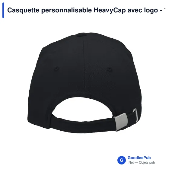 Casquette personnalisable HeavyCap avec logo - 100% coton - Image 9