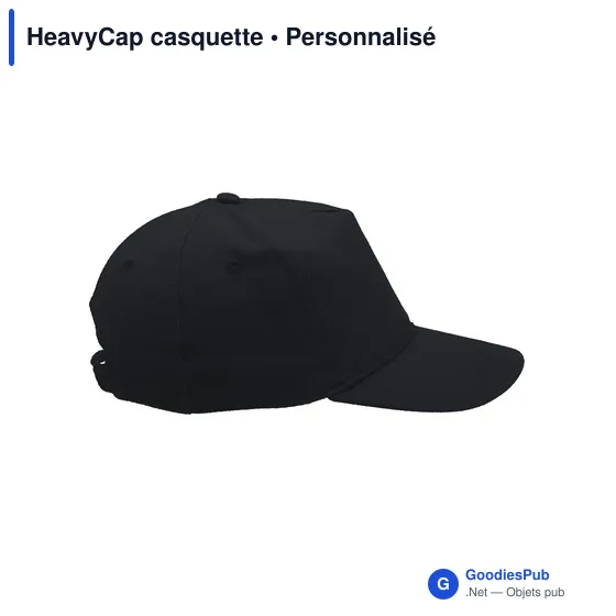Casquette personnalisable HeavyCap avec logo - 100% coton - Image 10