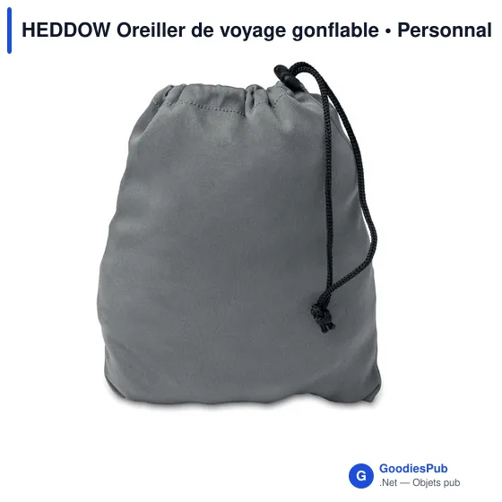 HEDDOW Oreiller de voyage gonflable - Image 2