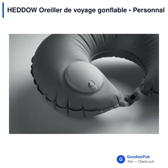 HEDDOW Oreiller de voyage gonflable - Image 4