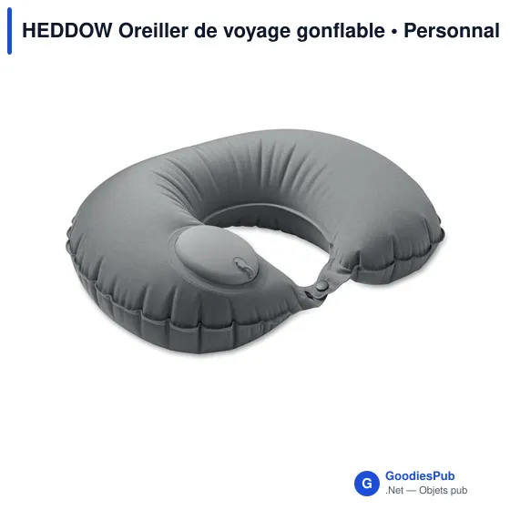 HEDDOW Oreiller de voyage gonflable - Image 6
