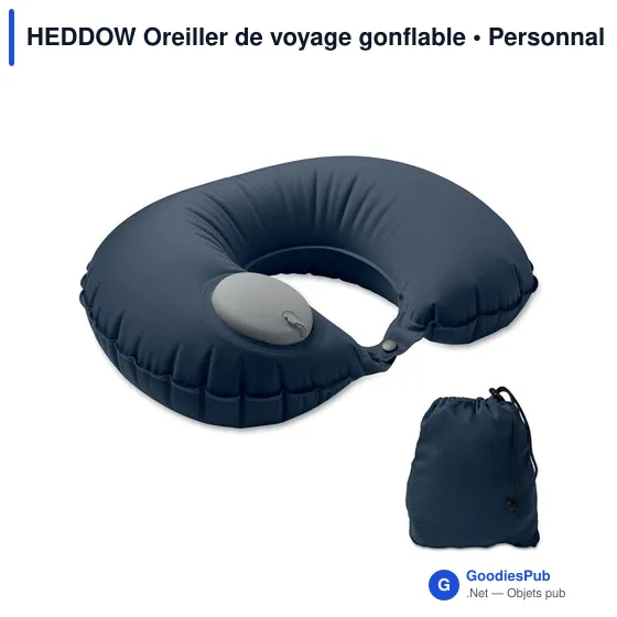 HEDDOW Oreiller de voyage gonflable - Image 7