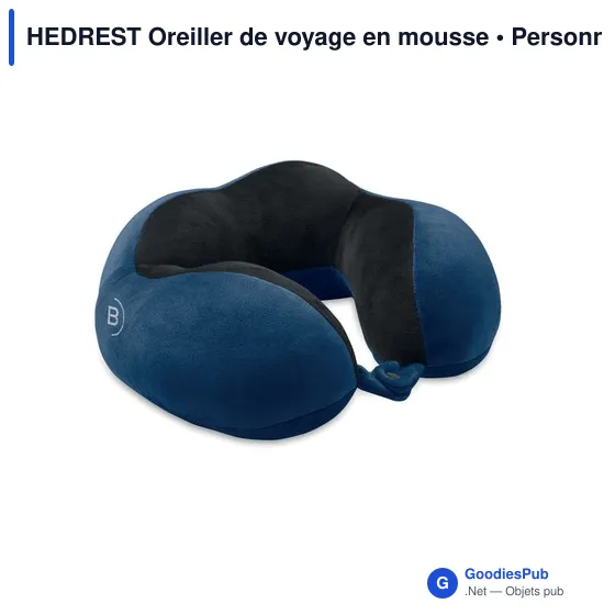 HEDREST Oreiller de voyage en mousse - Image 12