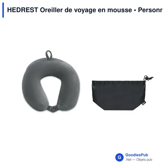 HEDREST Oreiller de voyage en mousse - Image 3