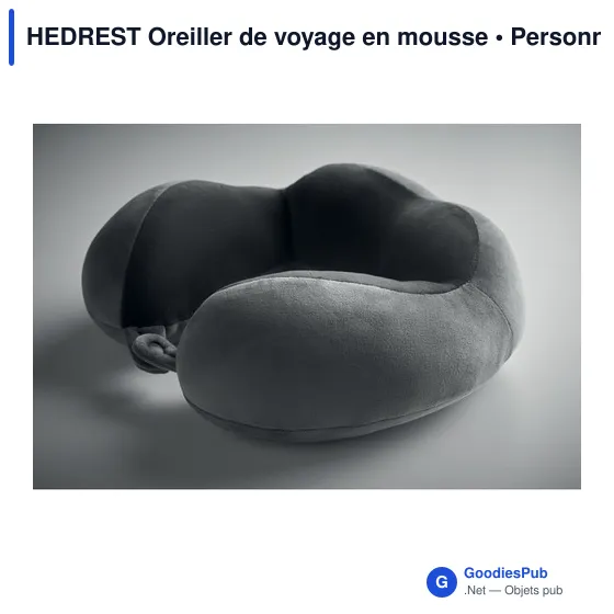 HEDREST Oreiller de voyage en mousse - Image 6