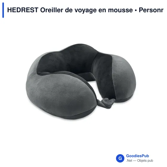 HEDREST Oreiller de voyage en mousse - Image 7
