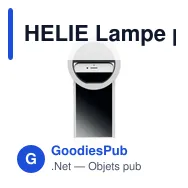 HELIE Lampe portable pour selfie - Miniature 2