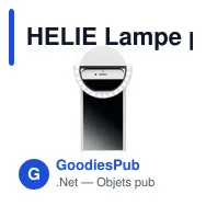 HELIE Lampe portable pour selfie - Miniature 5