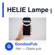 HELIE Lampe portable pour selfie - Miniature 6