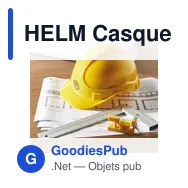 HELM Casque de sécurité en ABS - Miniature 11