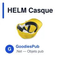 HELM Casque de sécurité en ABS - Miniature 9